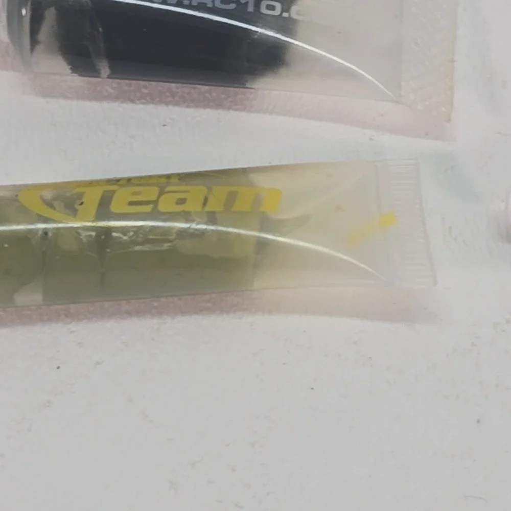 Team Associated Lot Of 6 Grease Tube 4cc Each Black Grease Green Slime Silicone